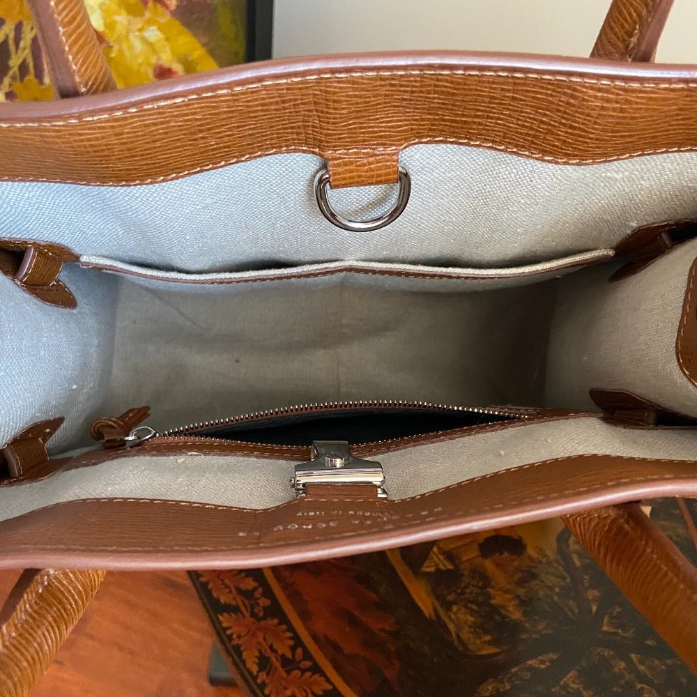 Proenza Schouler Tote Ps11 Brown Leather Bag - Picture 10 of 14